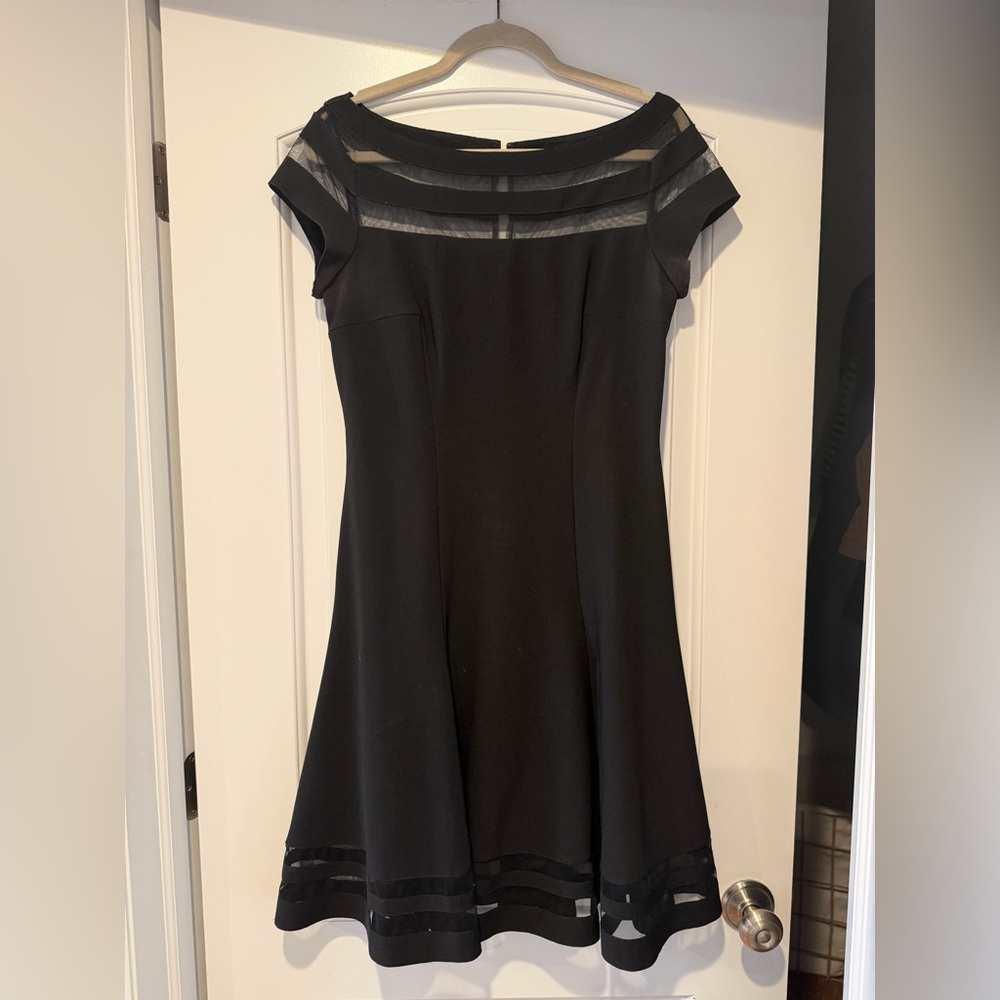 White House Black Market Black Mini Dress